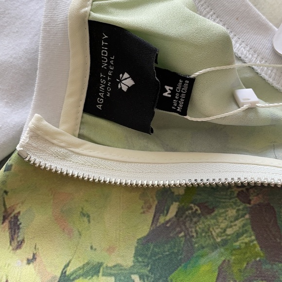 NWT Against Nudity Long Sleeve Monet-like T-Shirt - Picture 5 of 8